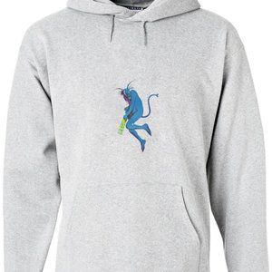 Hooded Gray Sweatshirt